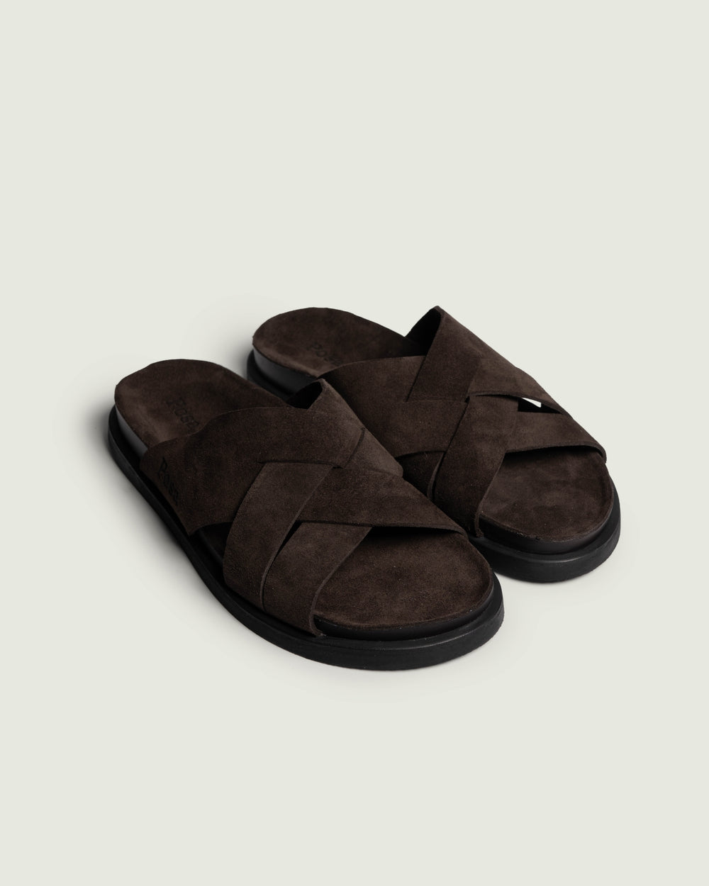 Sea-Slide Misto - Suede | Dark brown