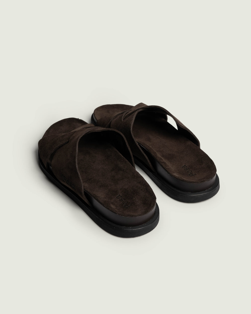 Sea-Slide Misto - Suede | Dark brown