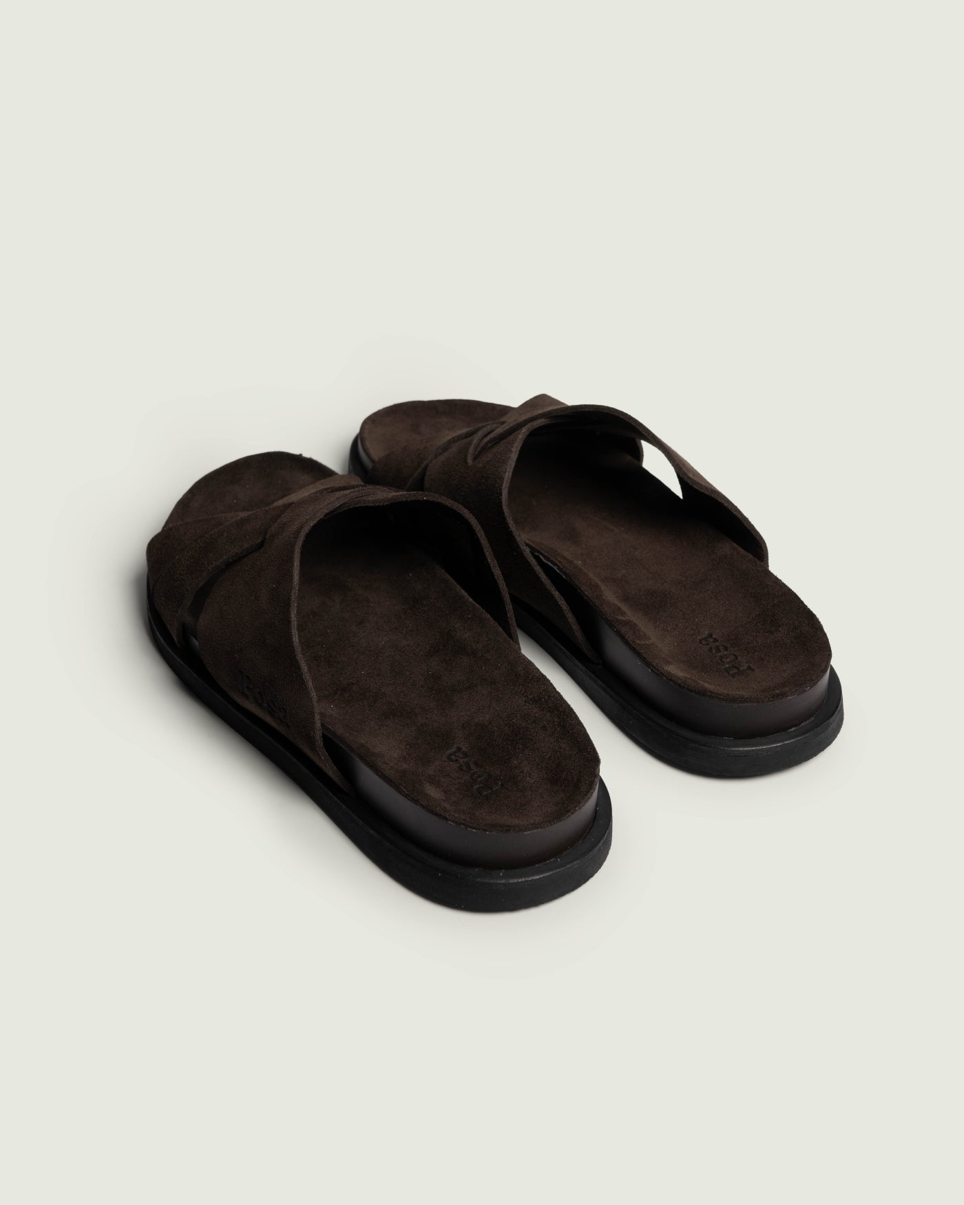 Sea-Slide Misto - Suede | Dark brown