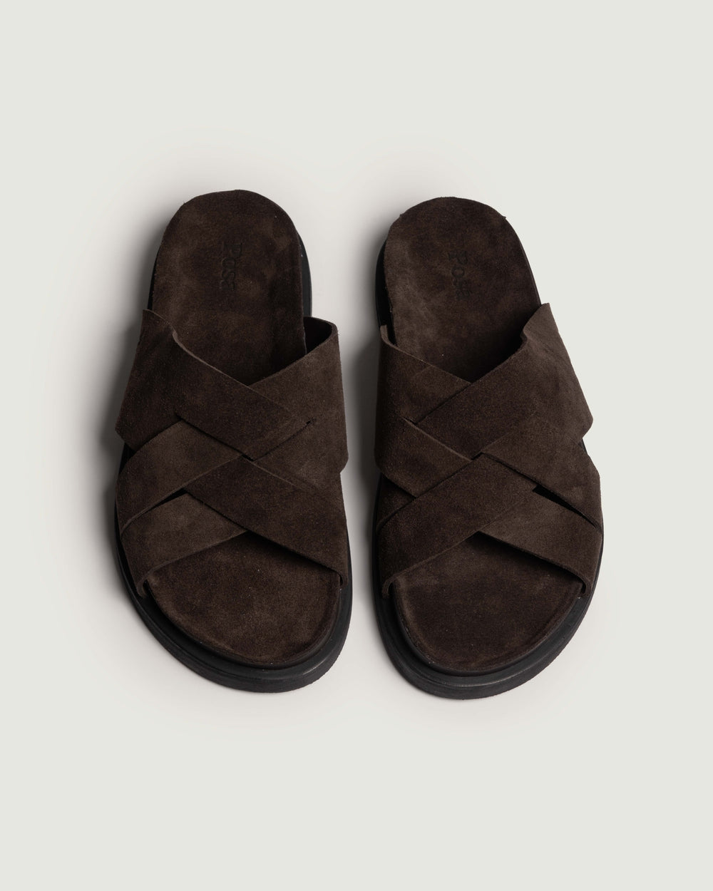 Sea-Slide Misto - Suede | Dark brown