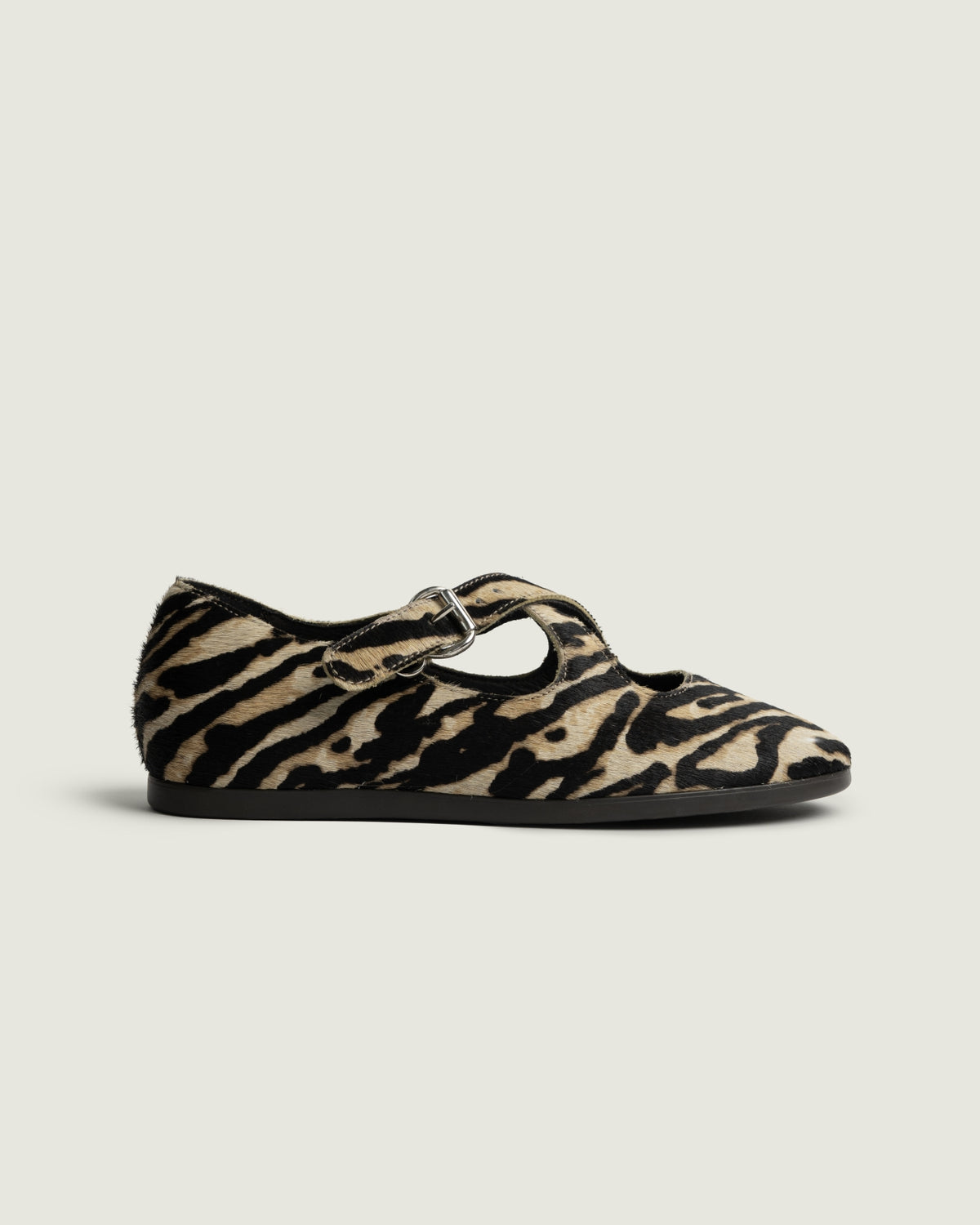 Monte Carlo Ballet Flats | Zebra
