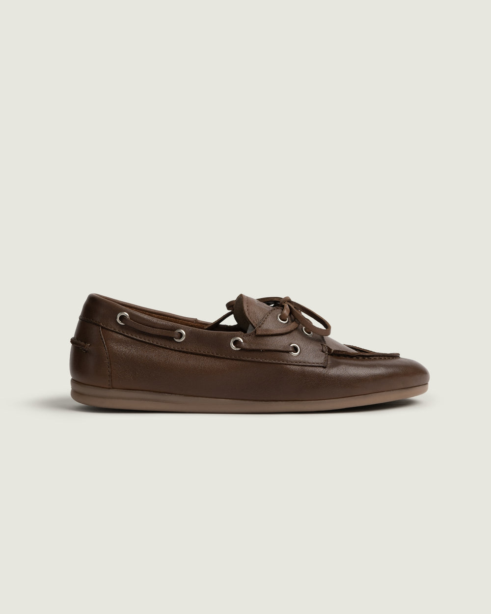 Boat Loafer - Soft Leather | Walnut