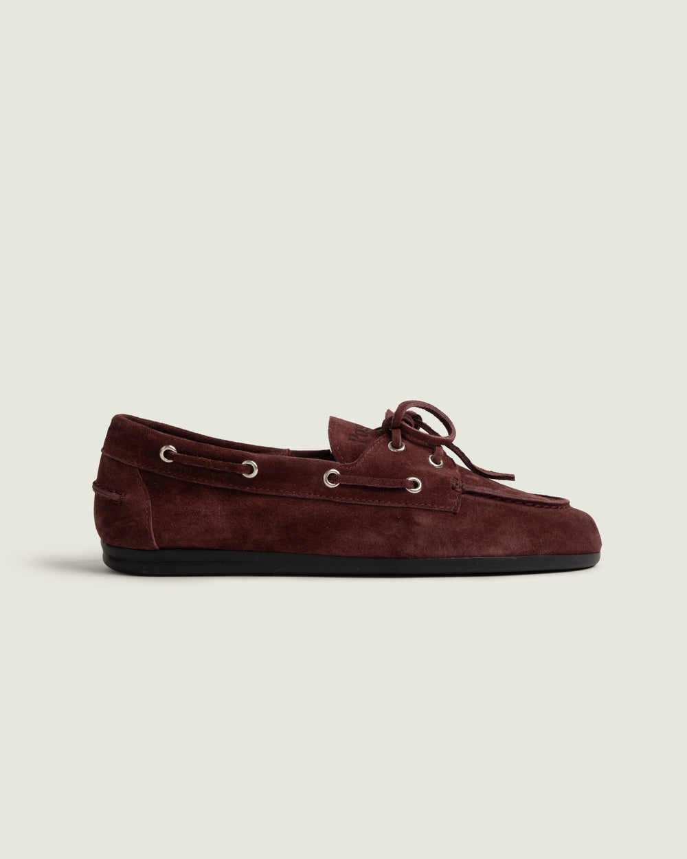 Boat Loafer - Suede | Burgundy
