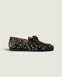 Boat Loafer Botanic | Black