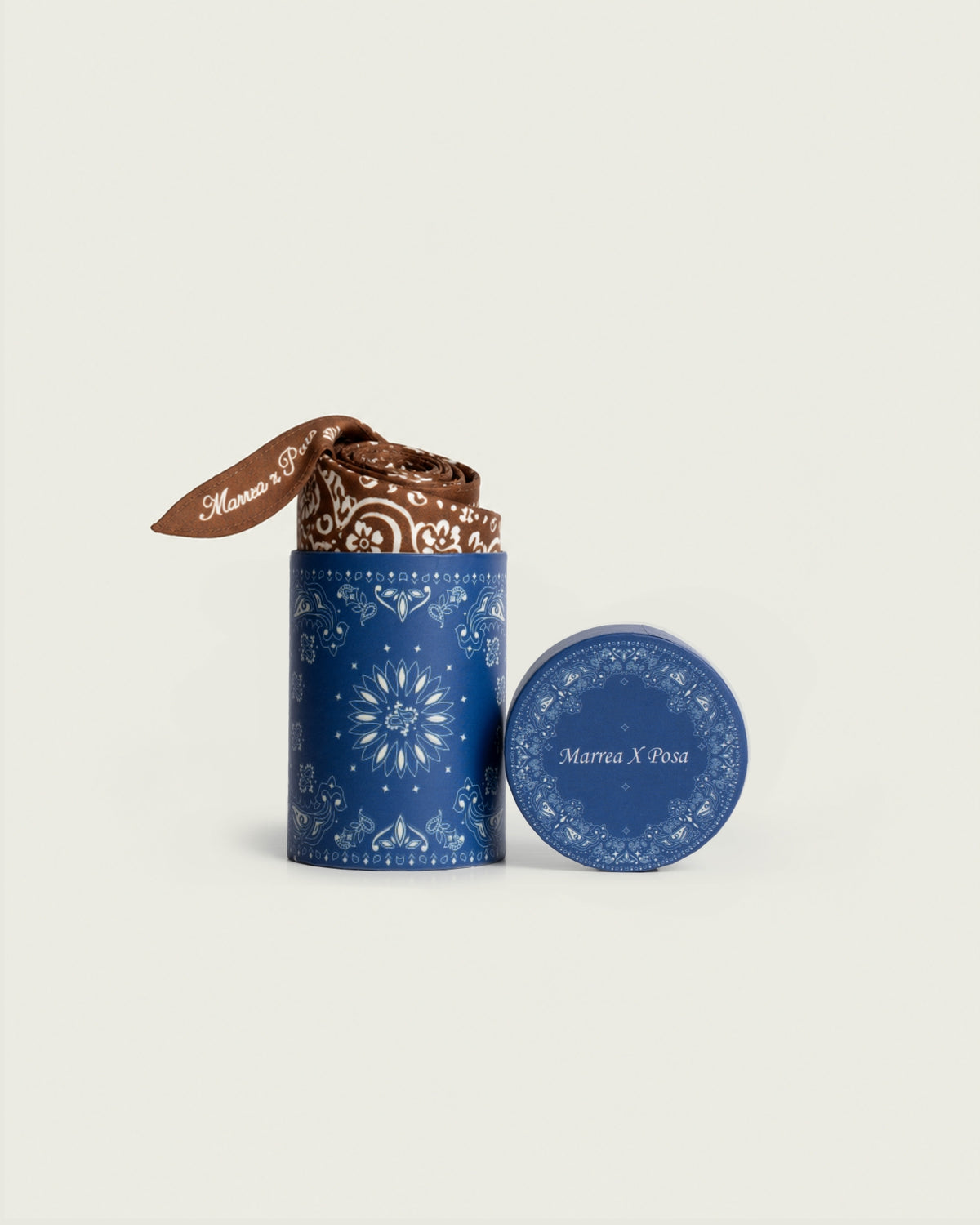 Twilly Scarf X Marrea | Caramello Coast