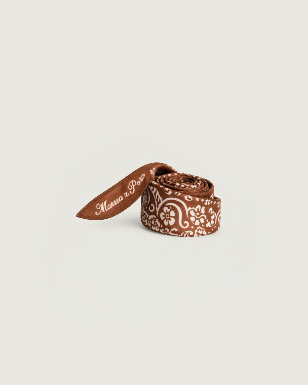 Twilly Scarf X Marrea | Caramello Coast