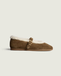 St. Moritz Ballet Flats - Suede | Tabacco