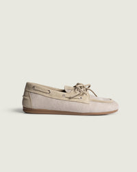 Boat Loafer Corduroy | Light taupe