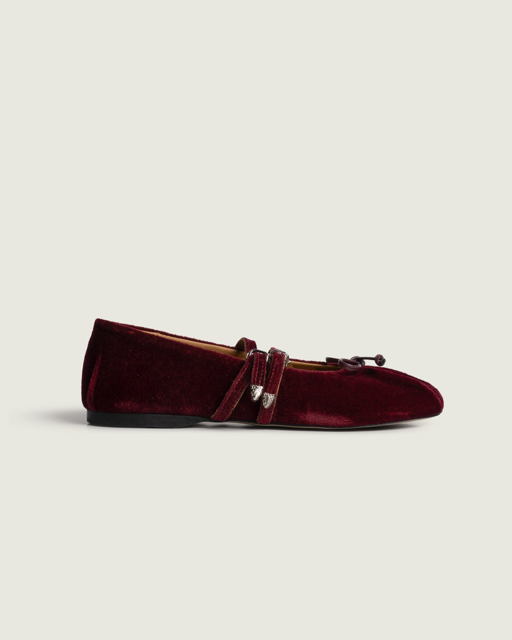 Vita Ballerina Western - Velvet | Burgundy