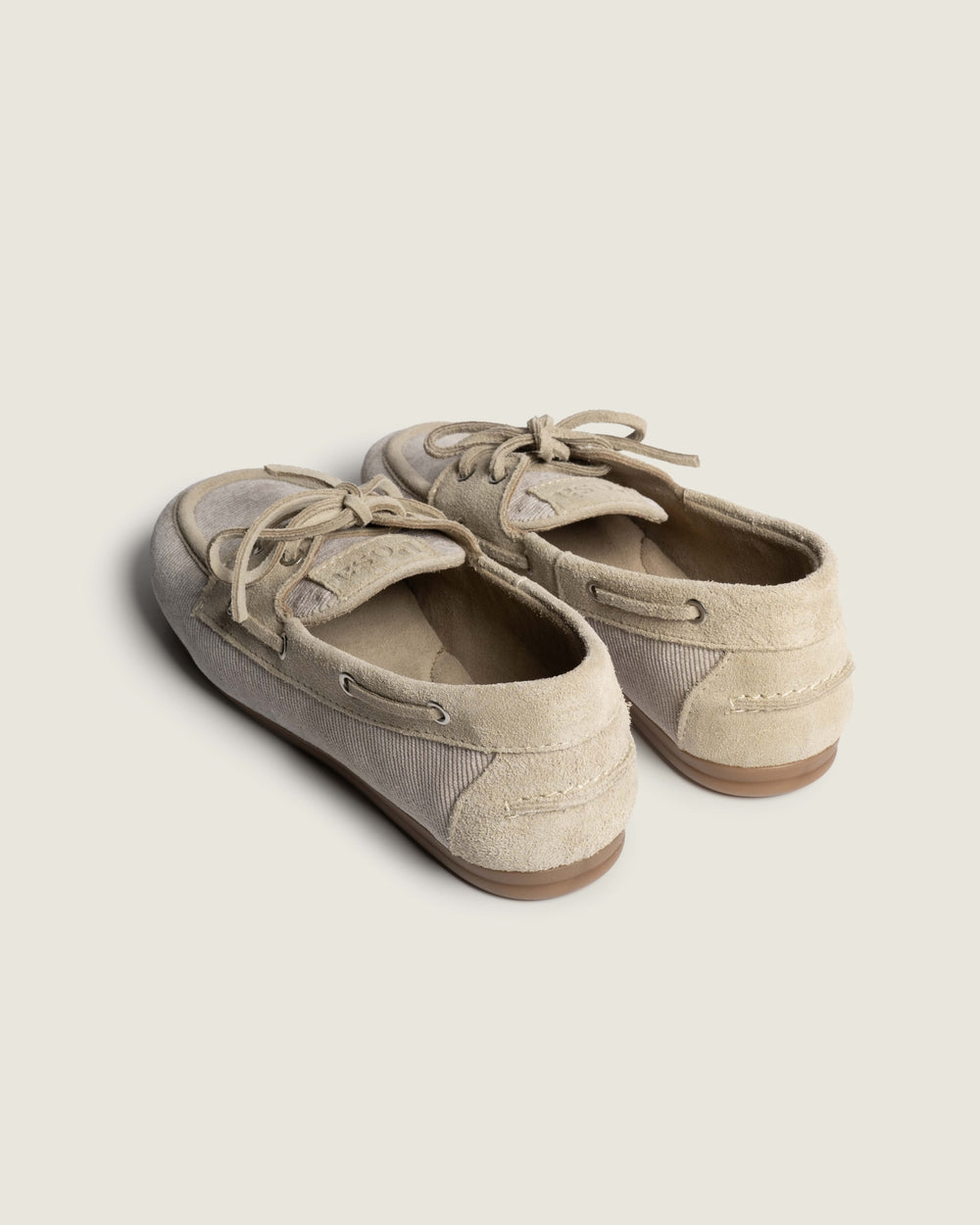 Boat Loafer Corduroy | Light taupe