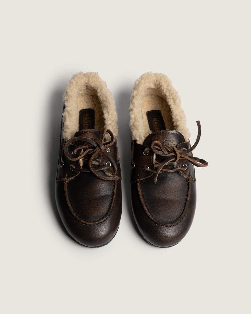 Boat Loafer Brushed - Fur | Coffee