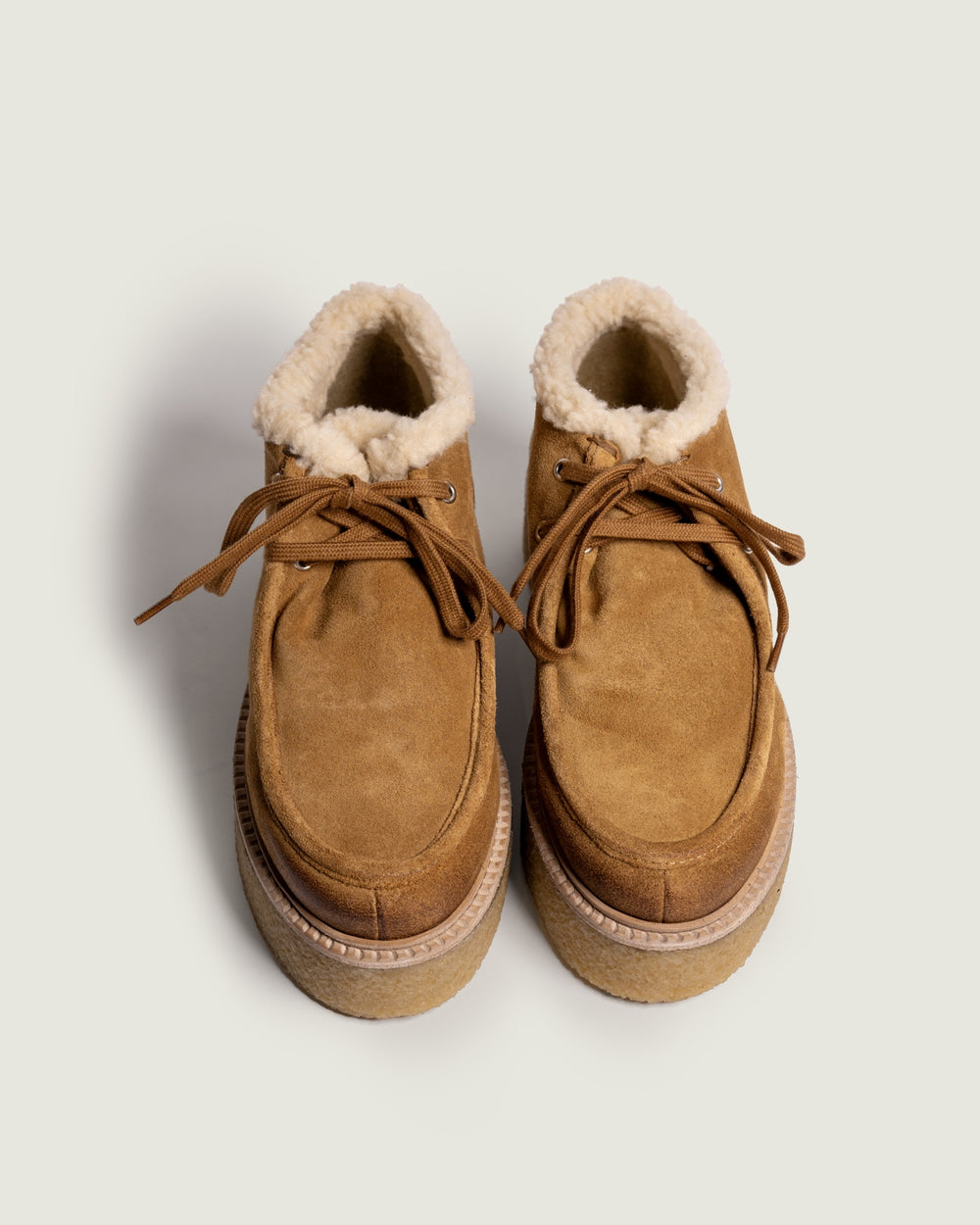 Chukka Shearling - Suede | Tan
