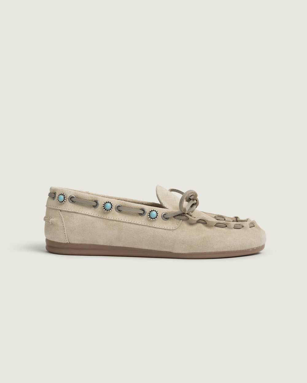 Boat Loafer Western | Light taupe