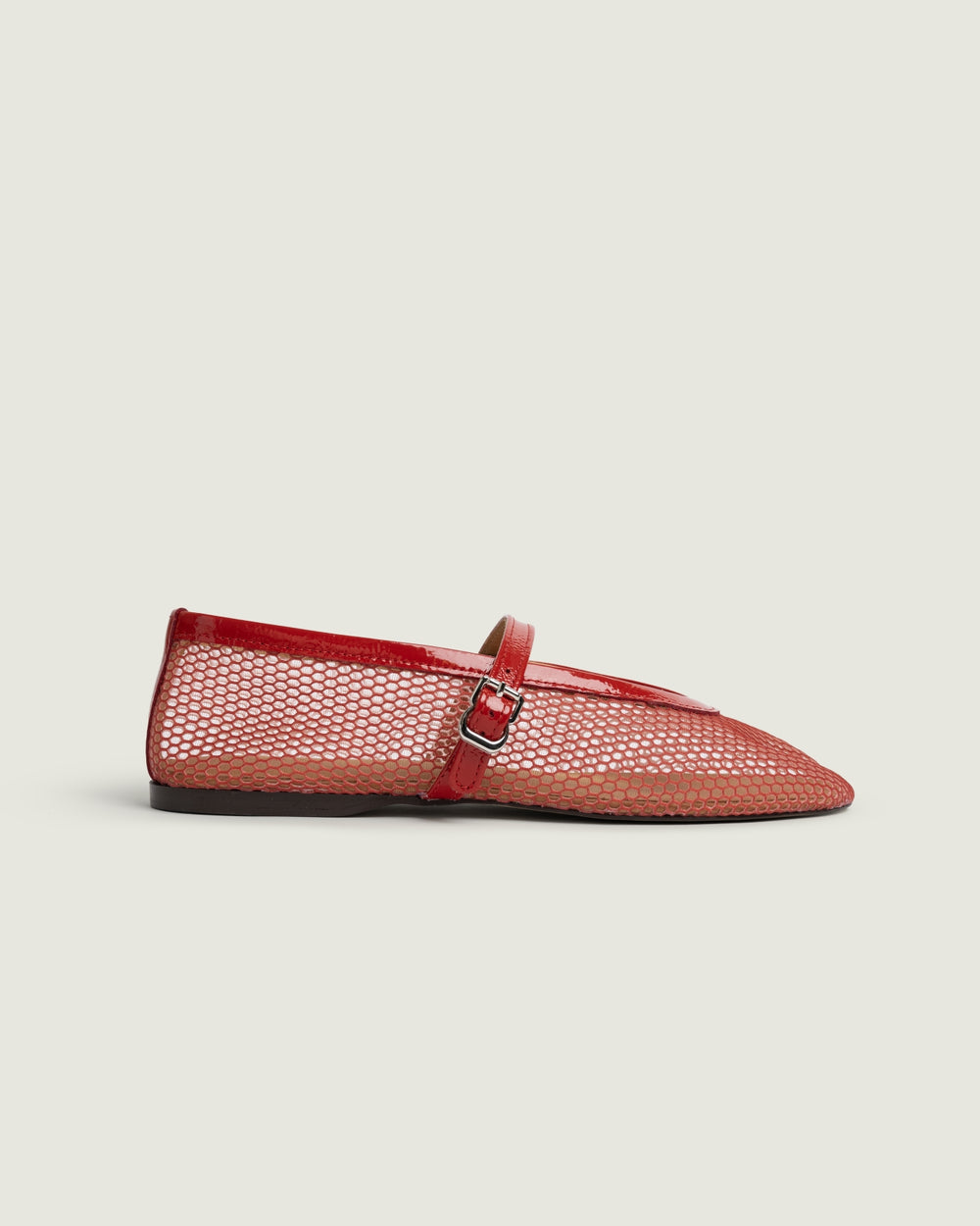 Baletto Mesh - Patent | Red