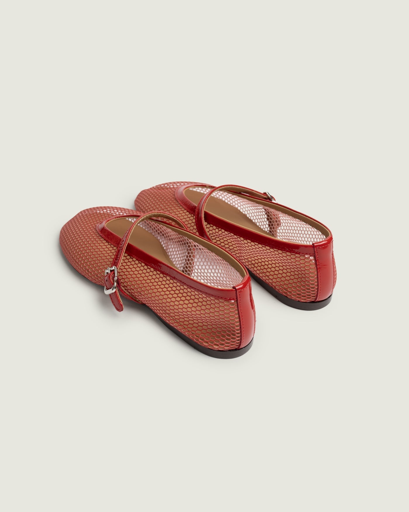 Baletto Mesh - Patent | Red