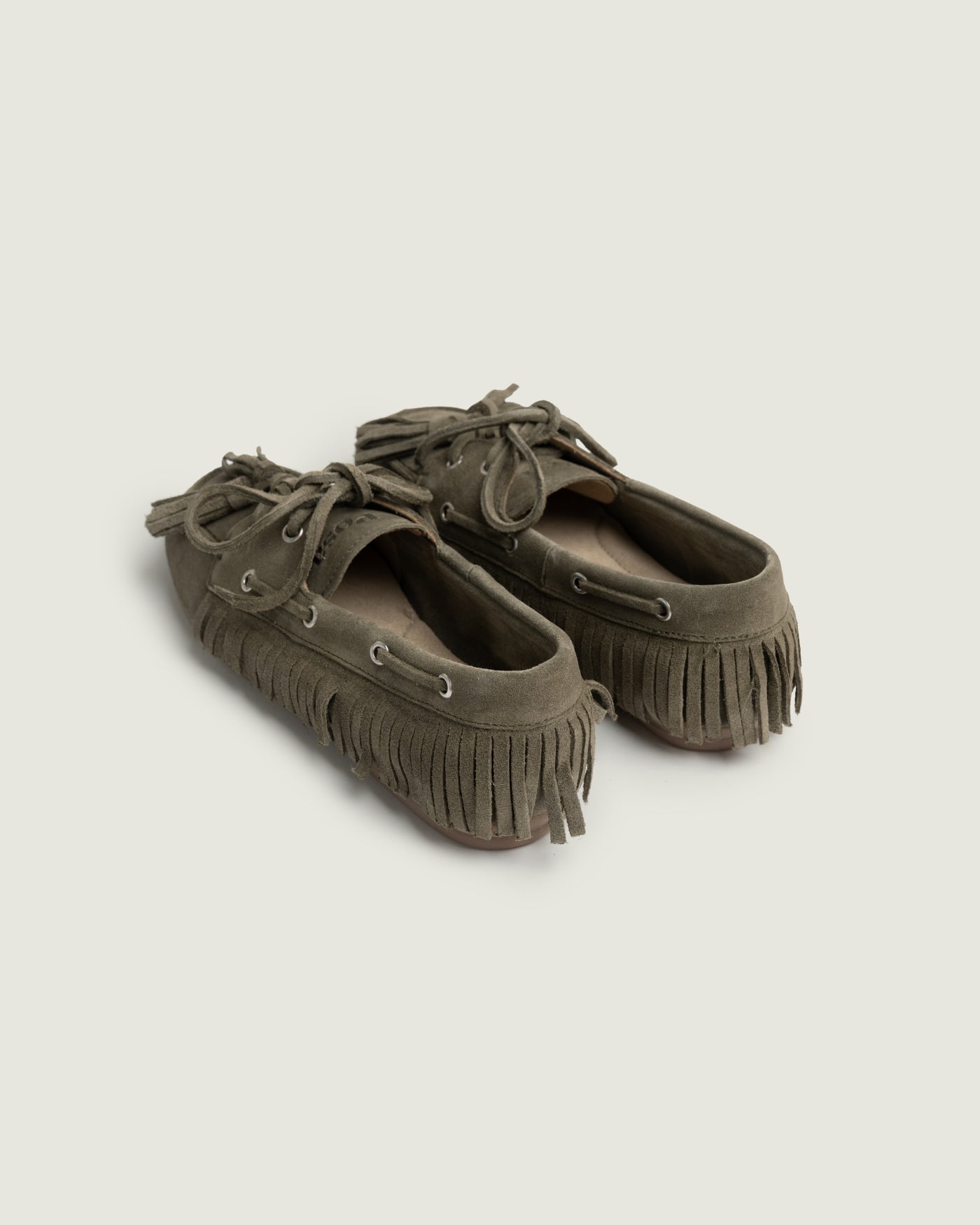 Boat Loafer Native Tassel - Suede | Khaki