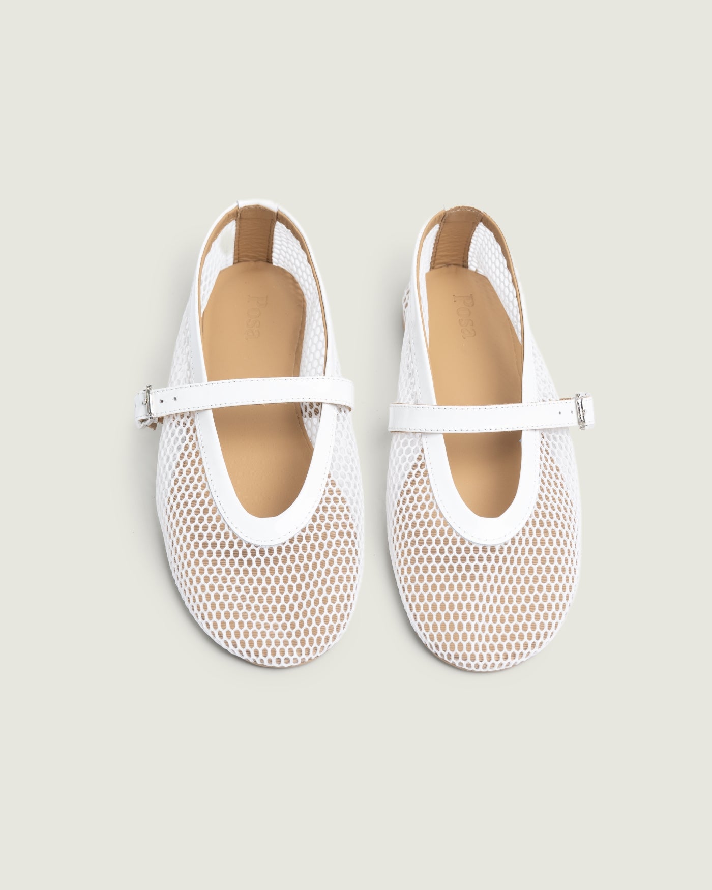 Baletto Mesh - Patent | White