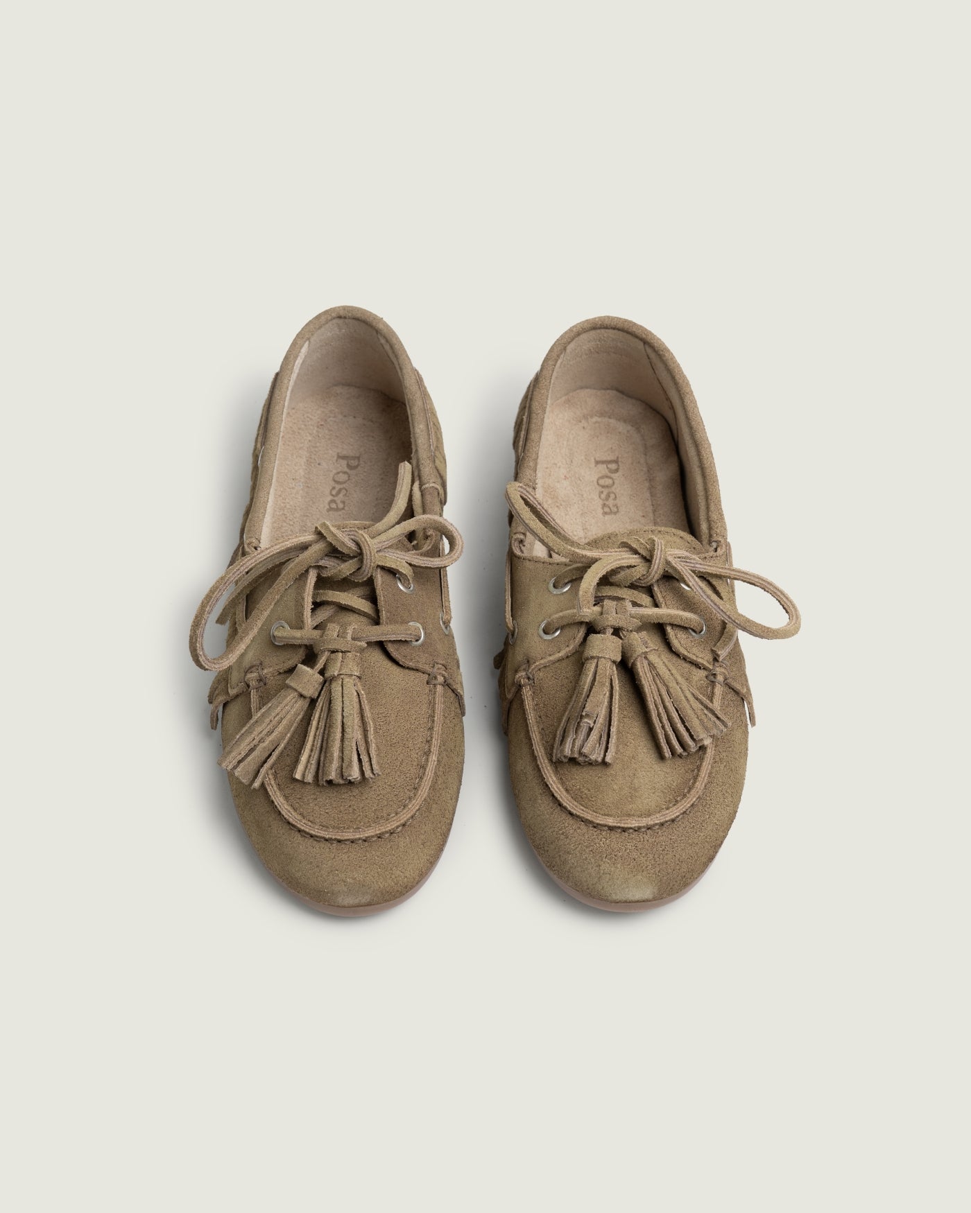 Boat Loafer Native Tassel - Suede | Caramello Beige