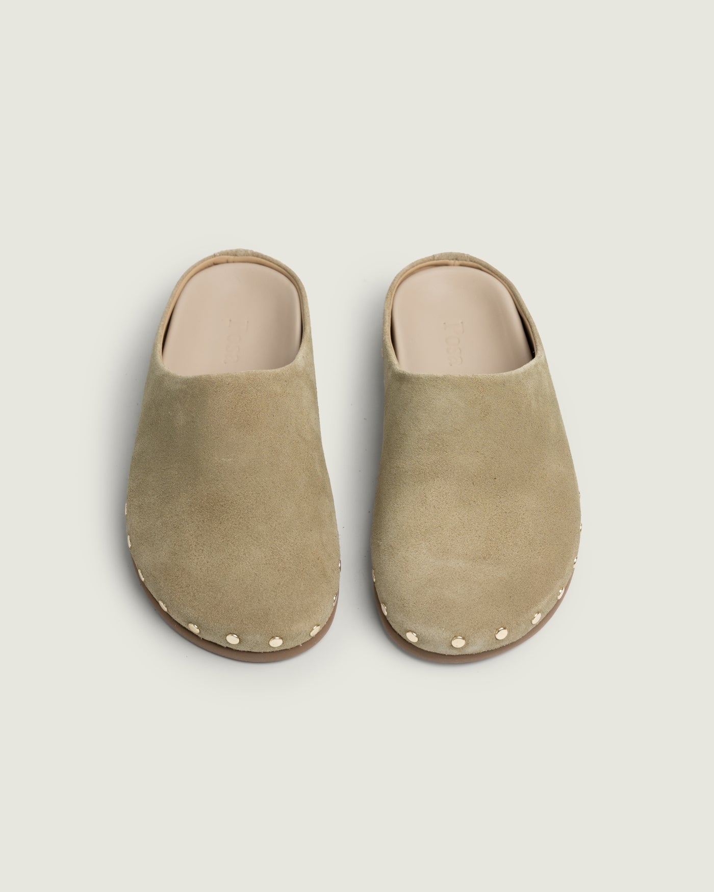 Mule - Studded | Tan