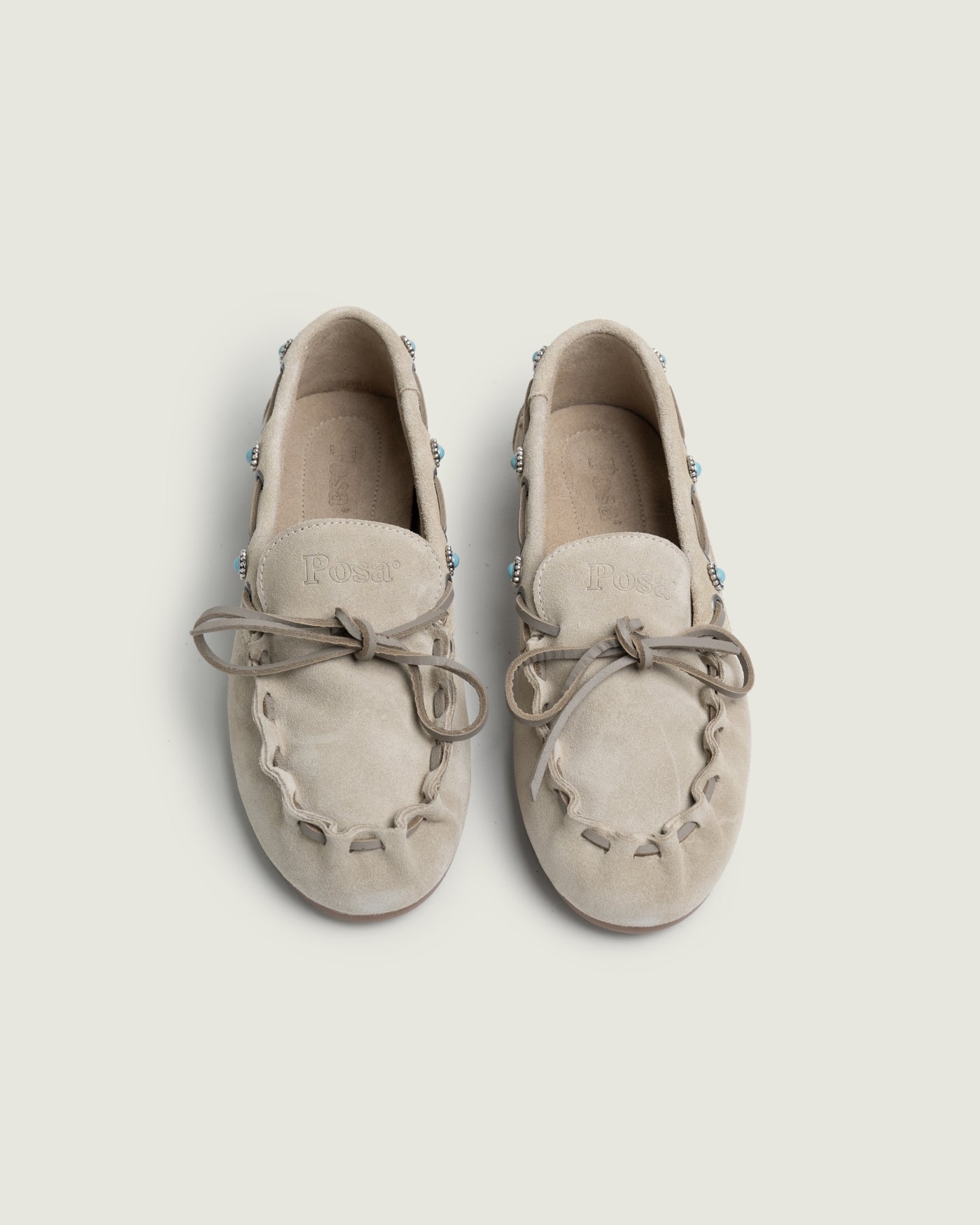 Boat Loafer Western | Light taupe