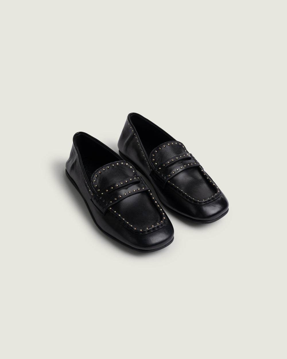 Bardot Loafer Studs | Black