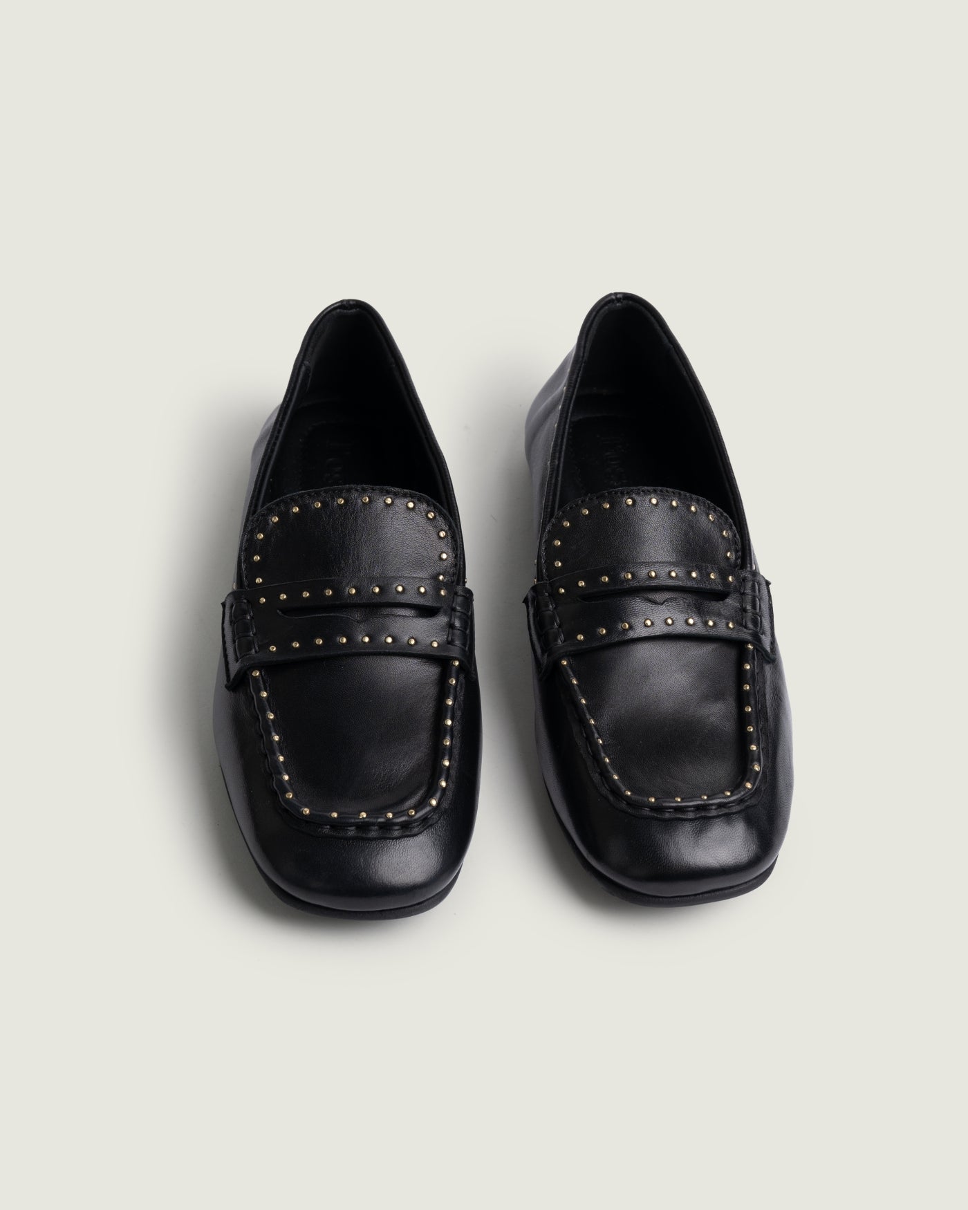 Bardot Loafer Studs | Black