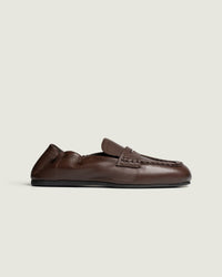 Penny Loafer Square - Leather | Brown