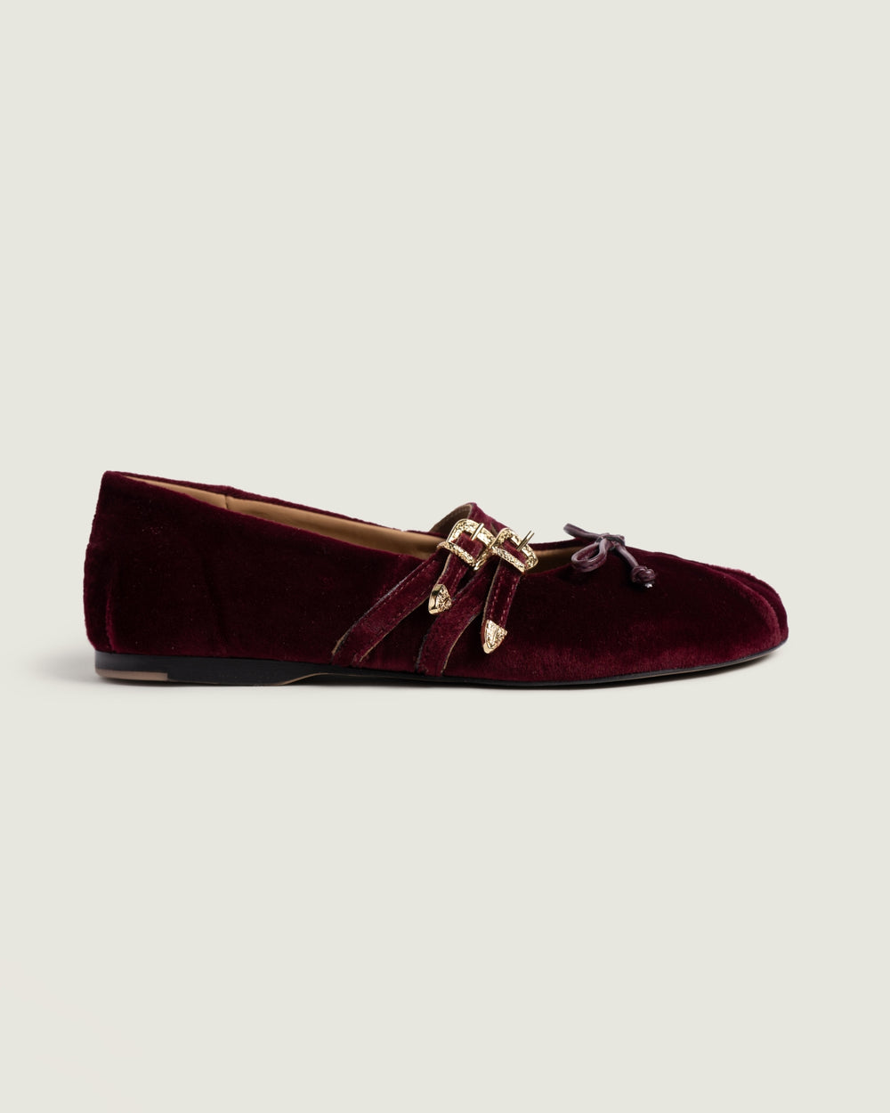 Vita Ballerina Western - Velvet | Burgundy