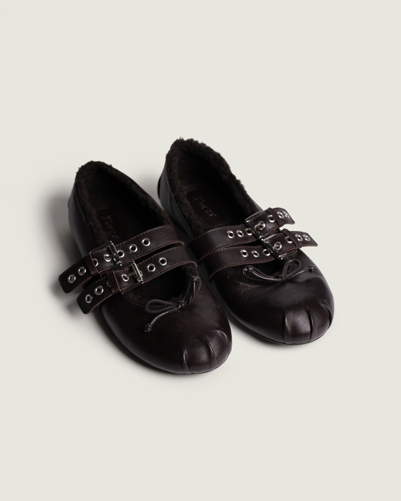 Vita Ballerina - Fur | Dark brown