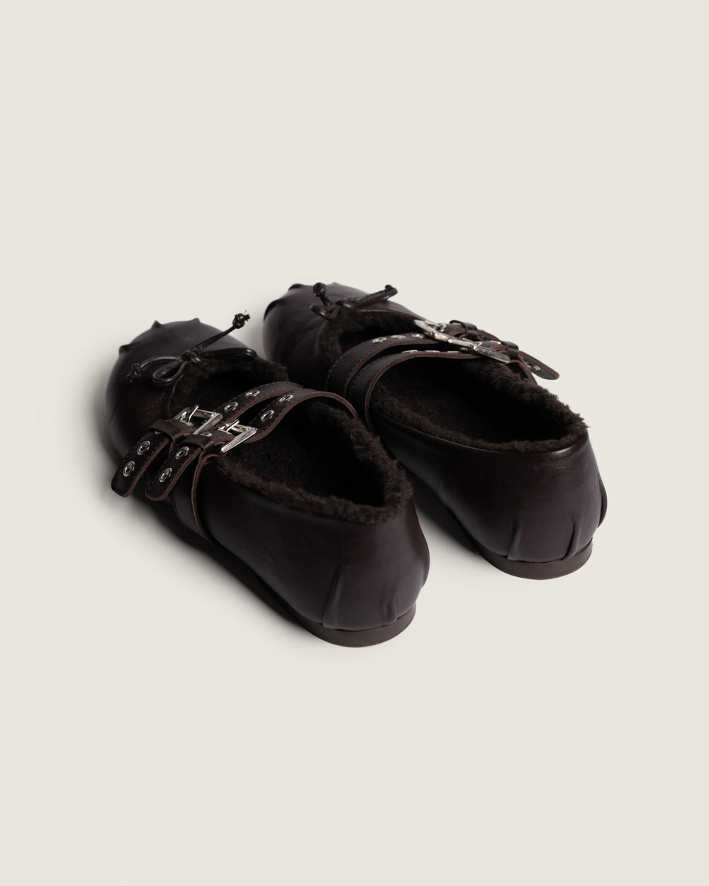 Vita Ballerina - Fur | Dark brown