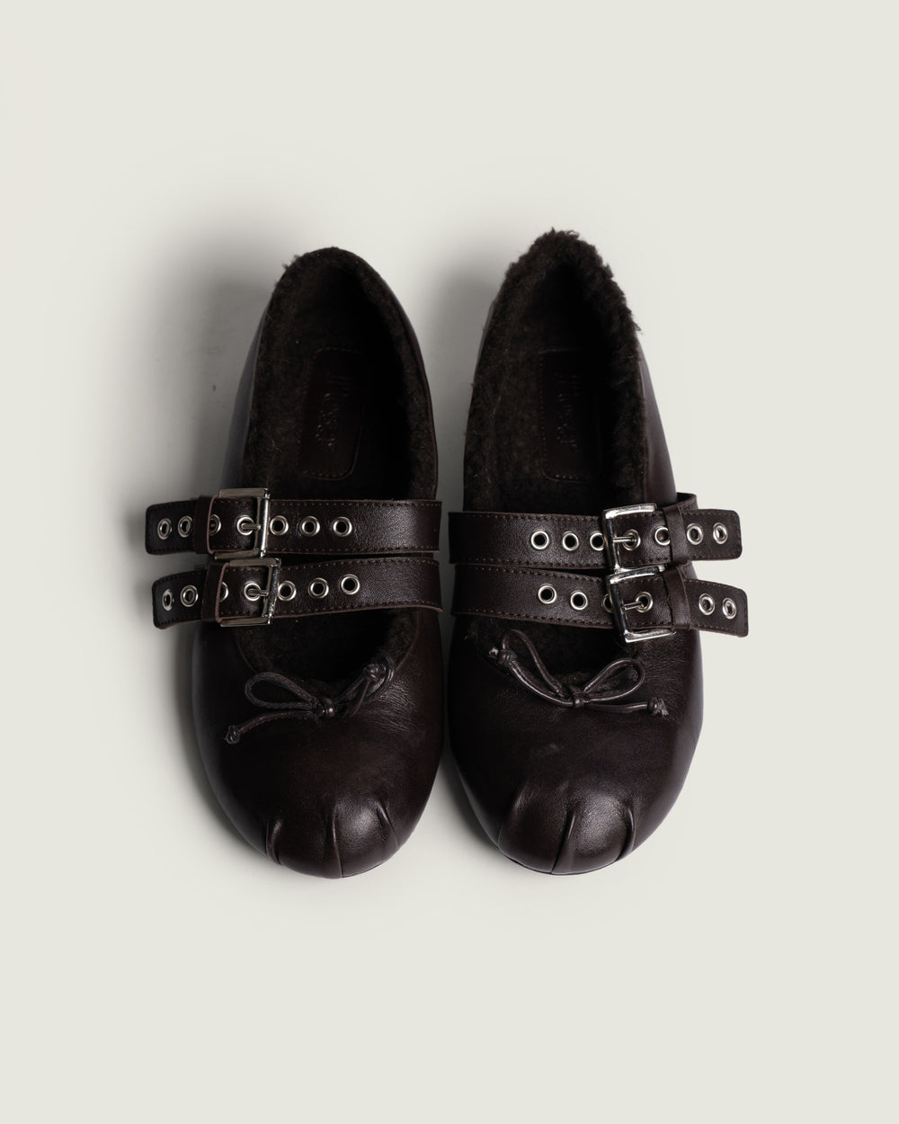 Vita Ballerina - Fur | Dark brown