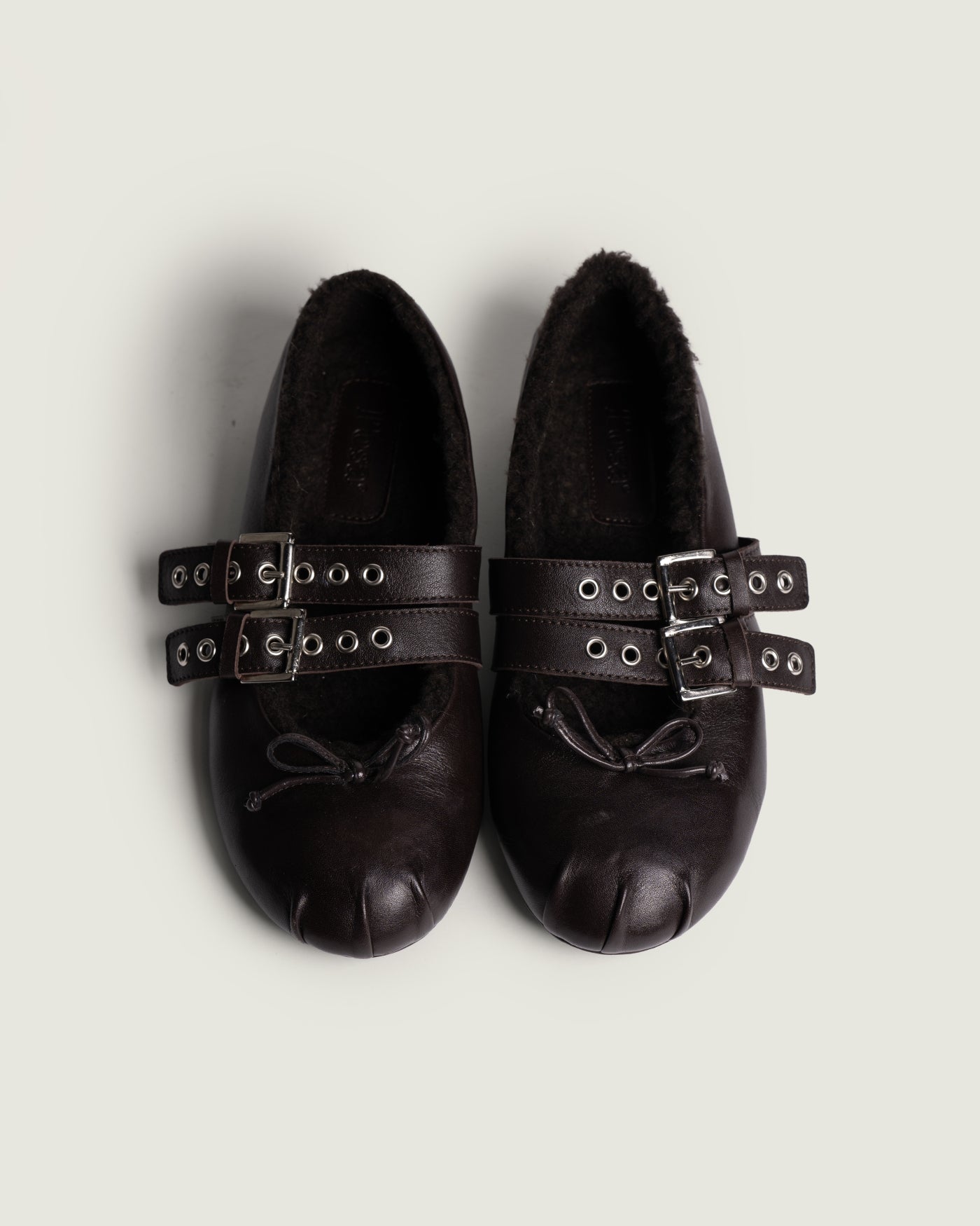 Vita Ballerina - Fur | Dark brown