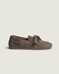 Boat Loafer Fringe Brushed | Drizzle