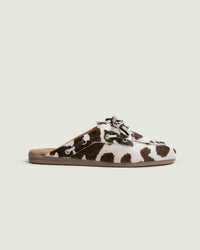 Boat Loafer Mule - Animal | Cow