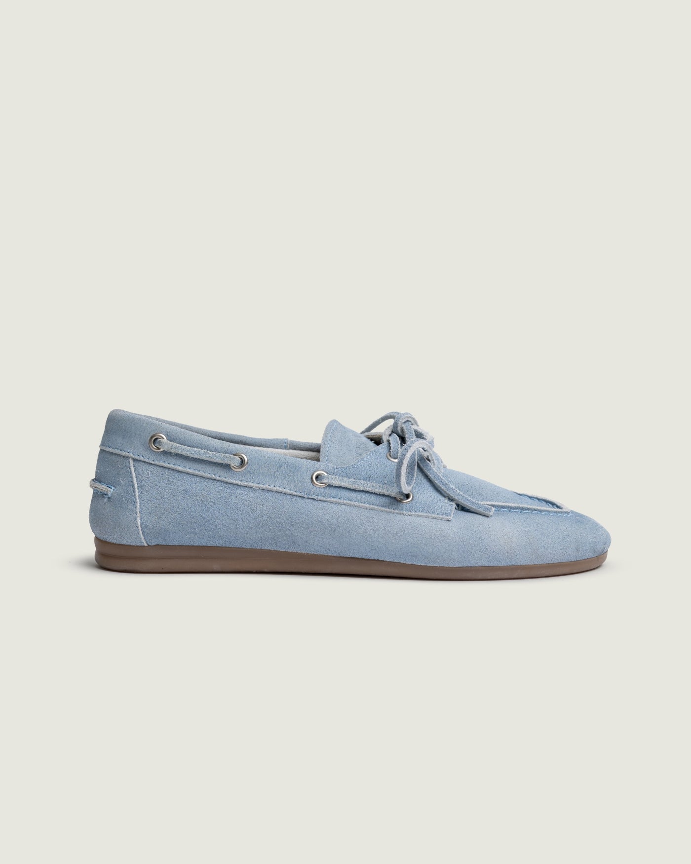 Boat Loafer Brushed - Suede | Cloudy blue