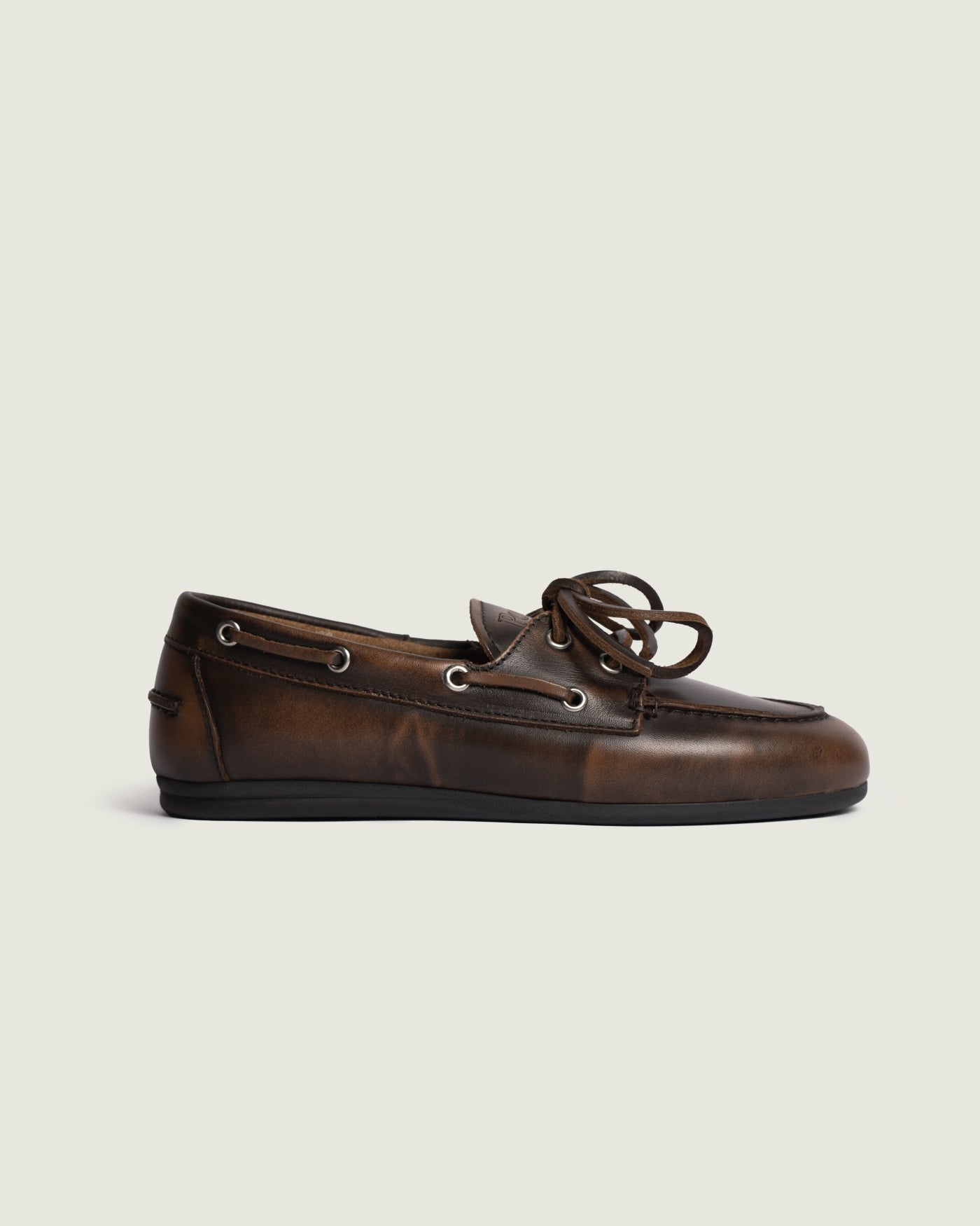 Boat Loafer Brushed | Coffee