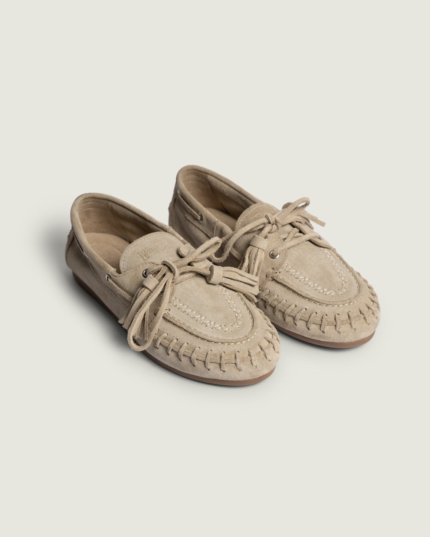 Boat Loafer Fringe | Light taupe