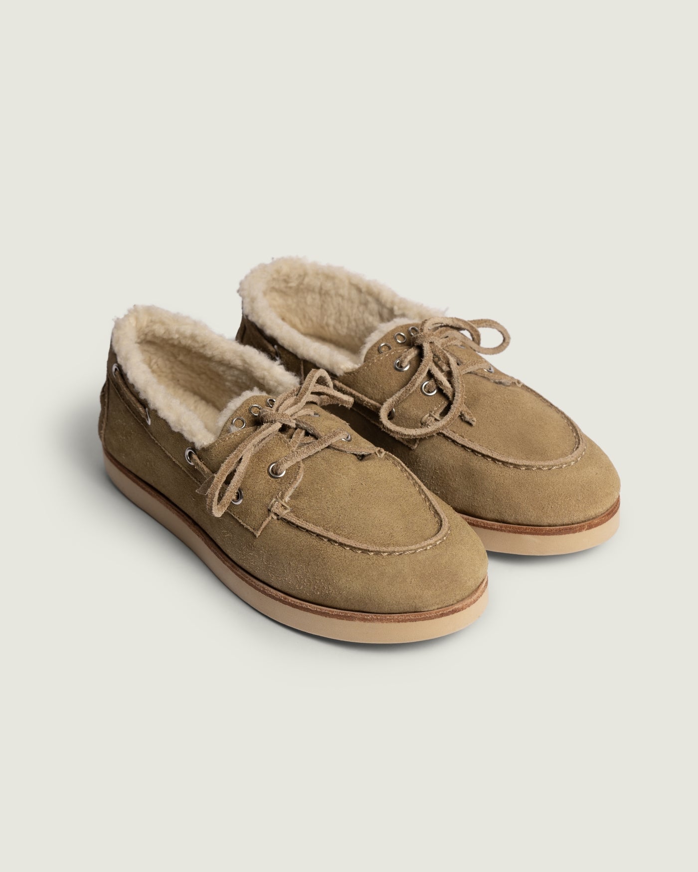 Deck Loafer Shearling | Tan