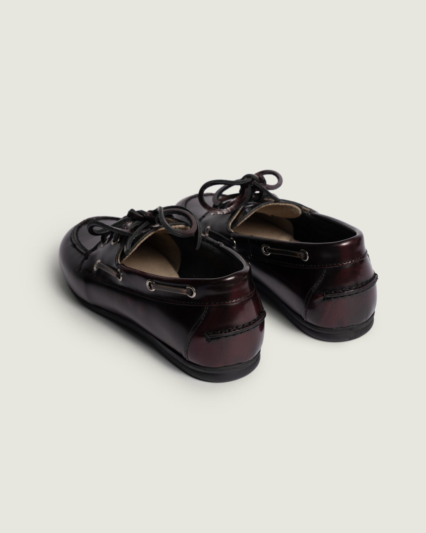 Boat Loafer Brushed - Box leather | Burgundy