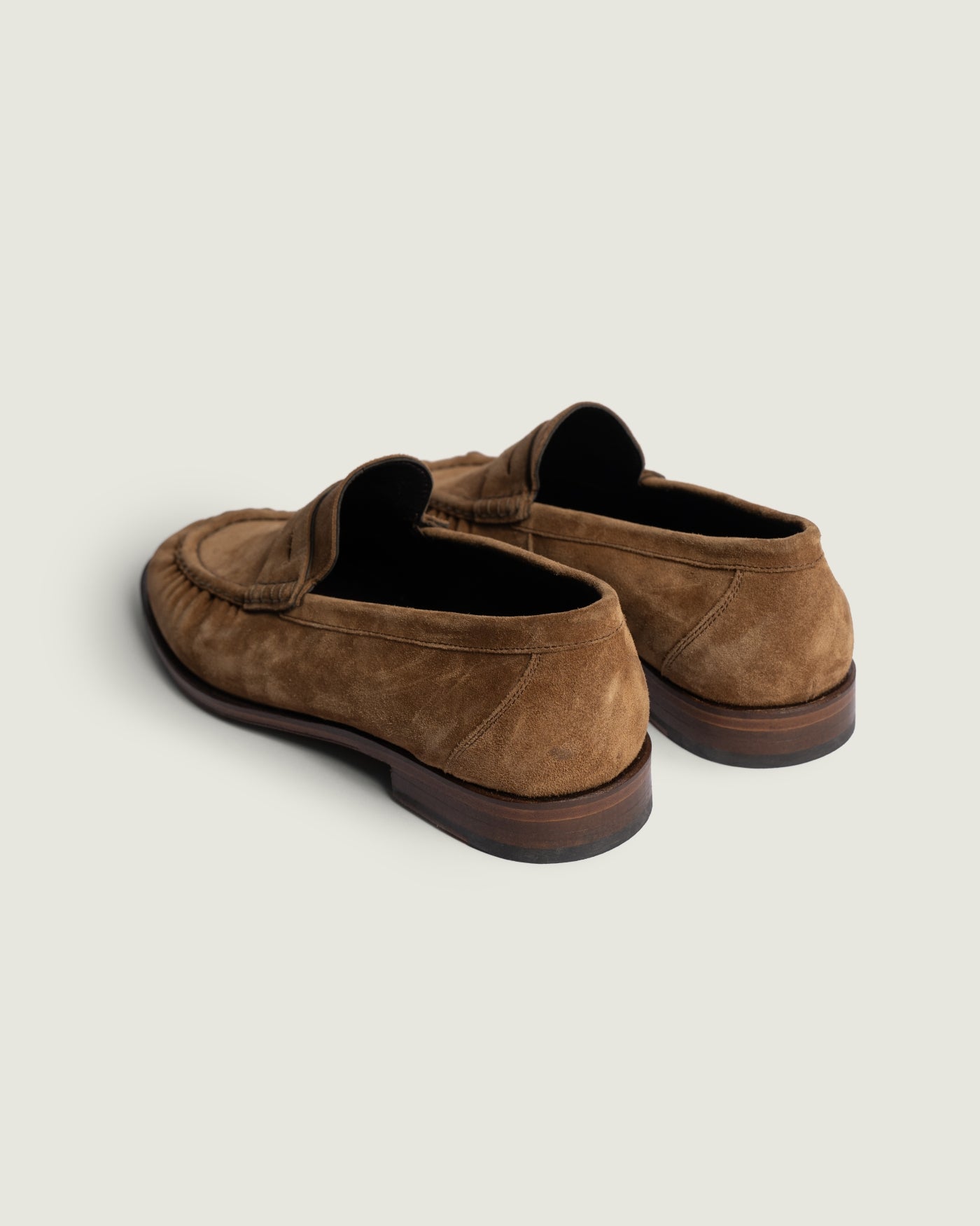 Penny Loafer Wrinkle - Suede | Cognac