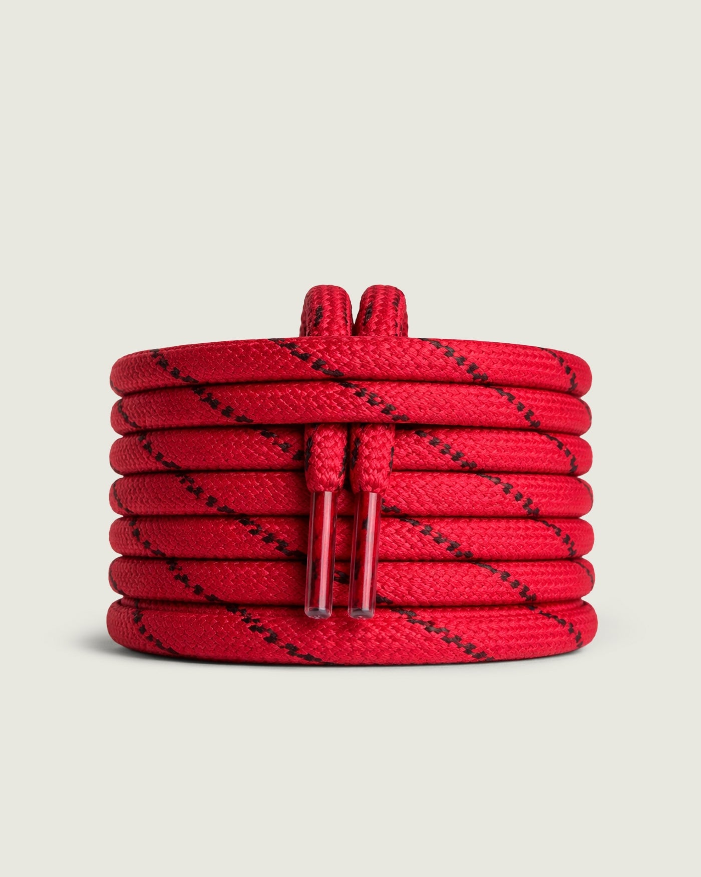 Coloured Posa Laces | Red / Dark Brown