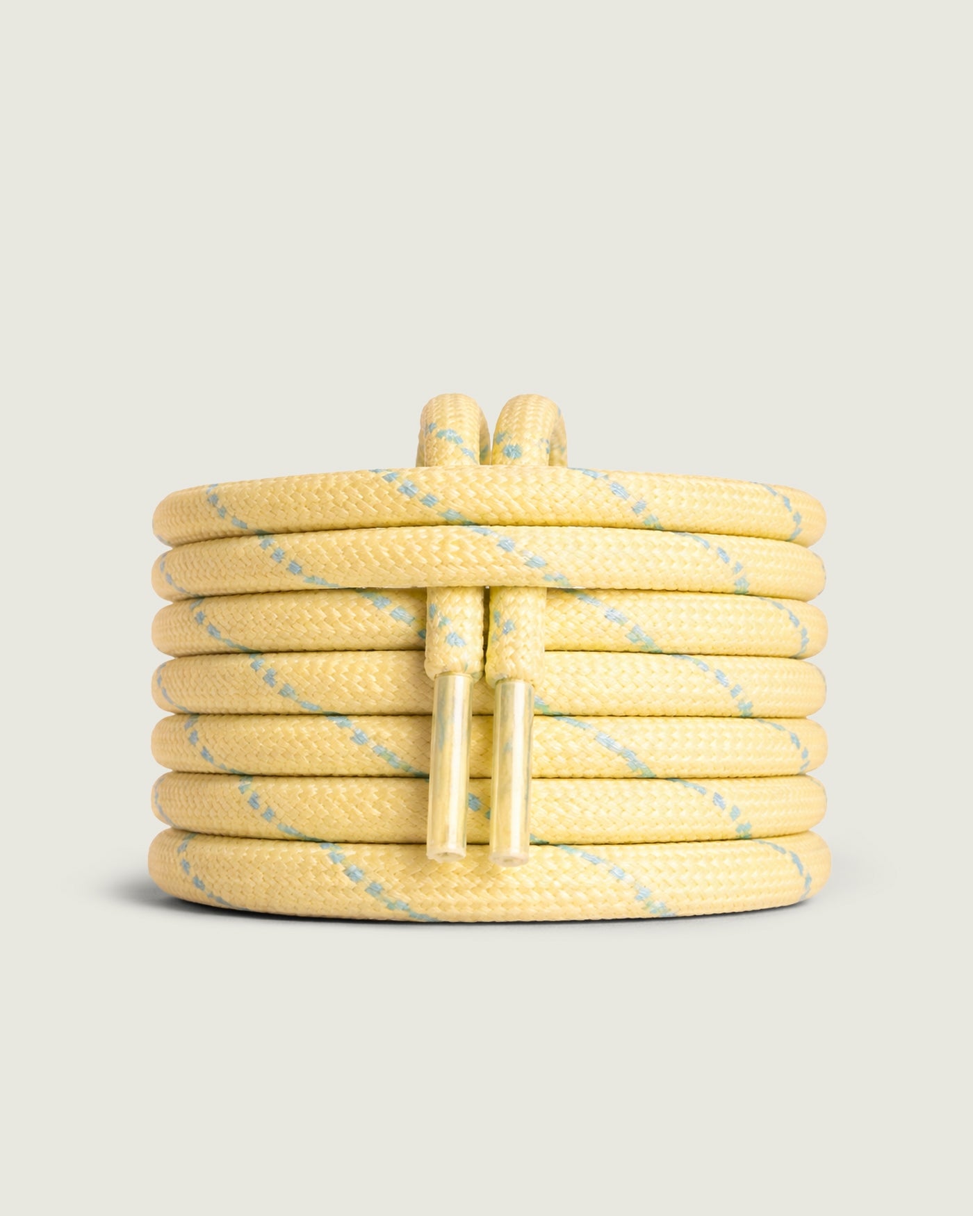 Coloured Posa Laces | Butter Yellow / Baby Blue
