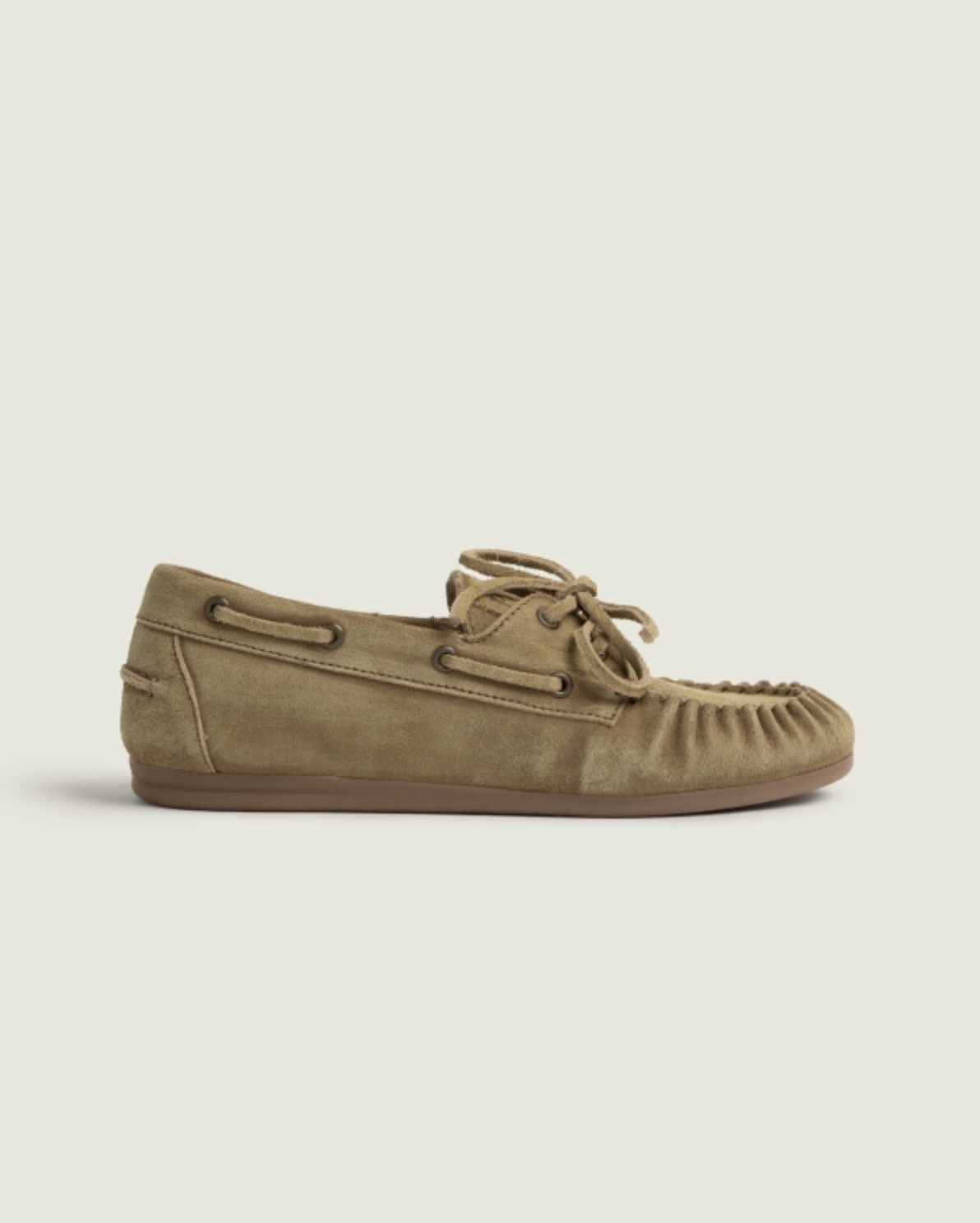 Boat Loafer Wrinkle - Brushed Suede | Desert tan