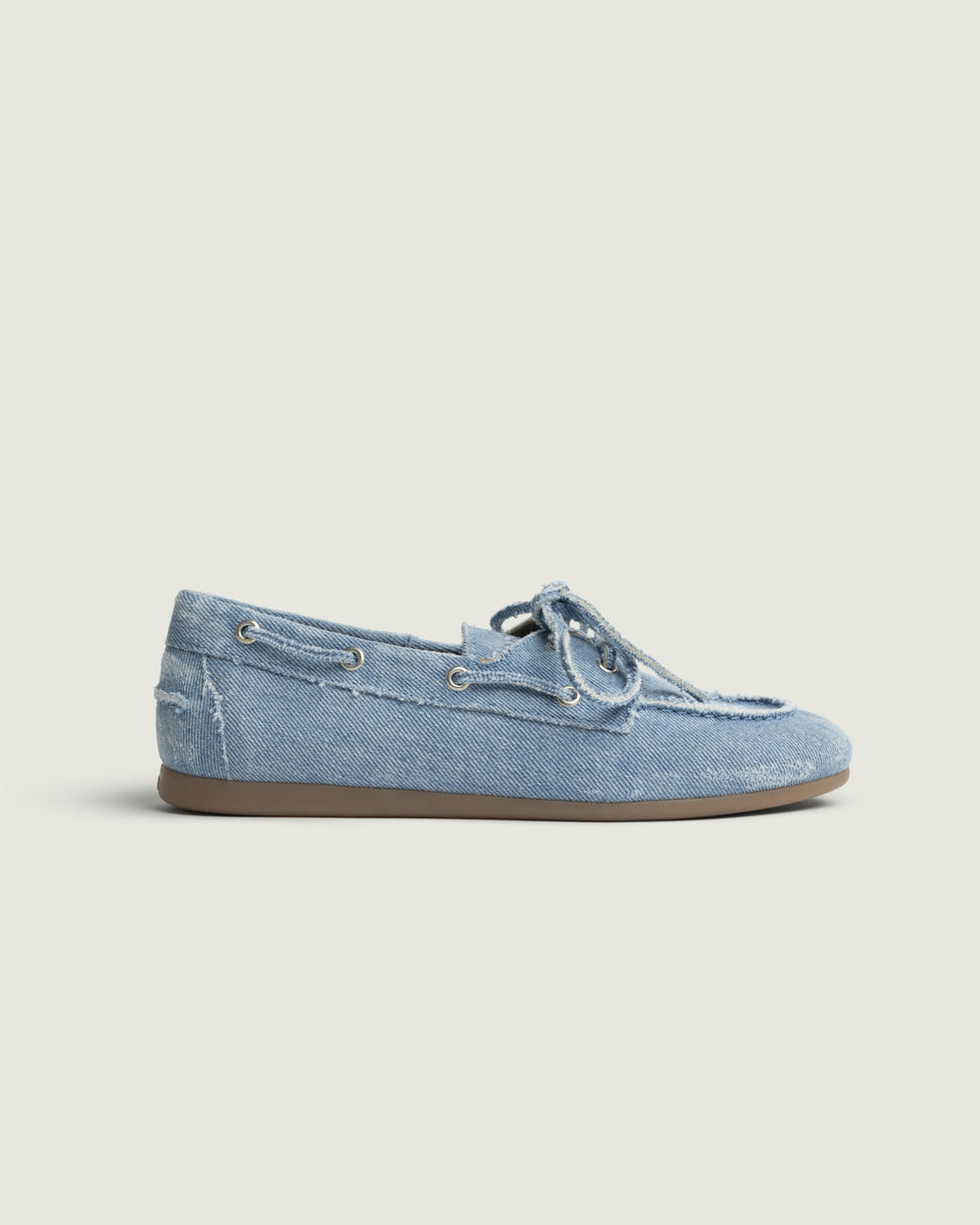 Boat Loafer Brushed - Denim | Light blue