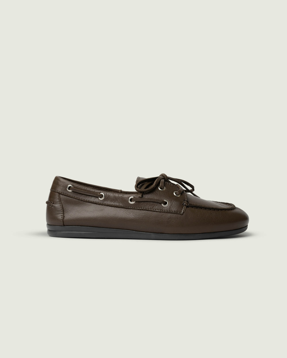 Boat Loafer - Soft Leather | Dark brown