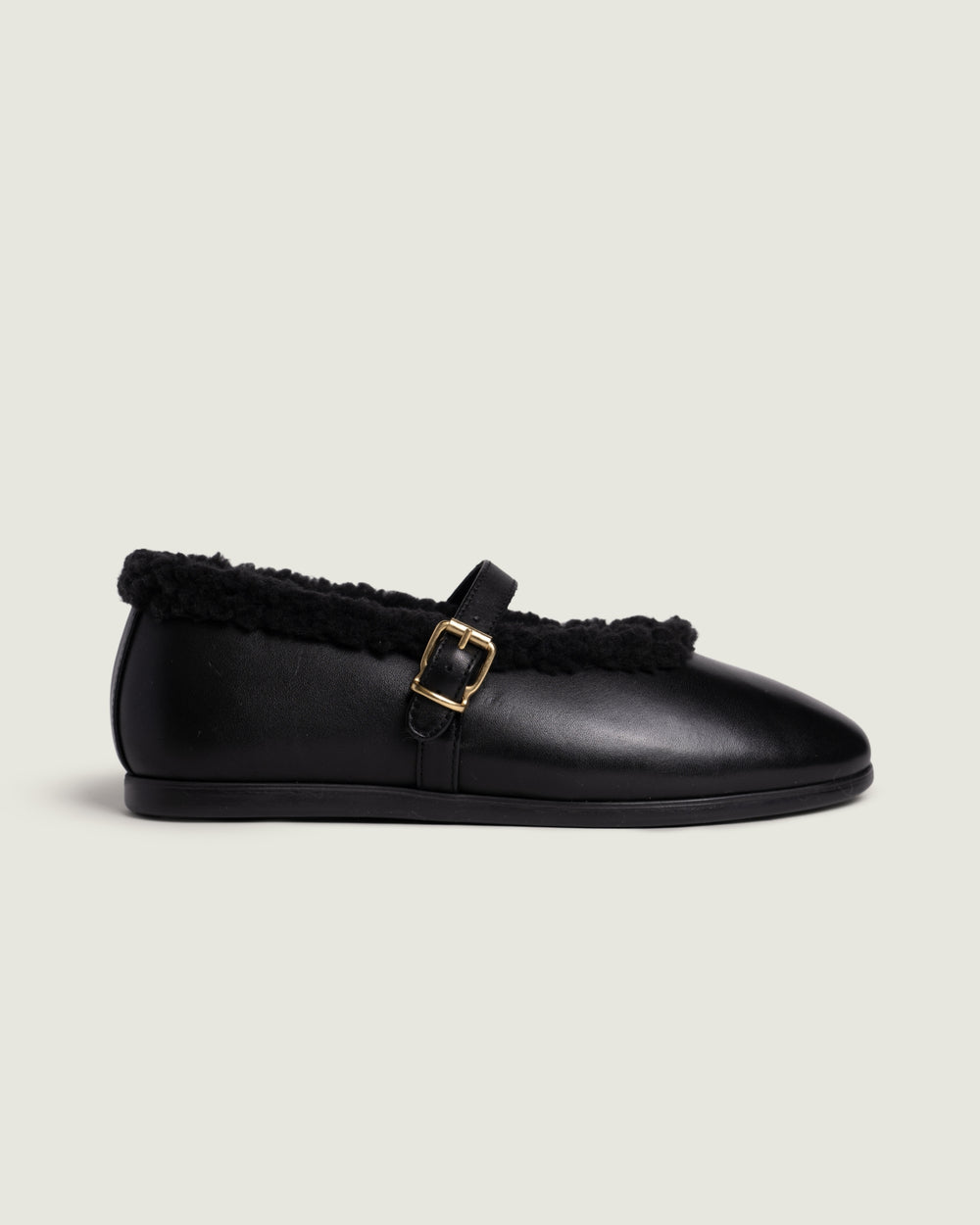 St. Moritz Ballet Flats - Leather | Black