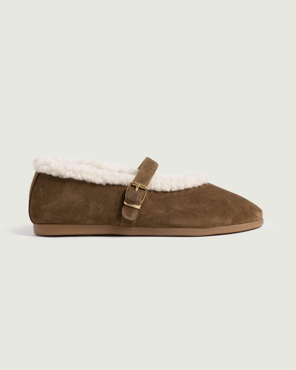 St. Moritz Ballet Flats - Suede | Tabacco