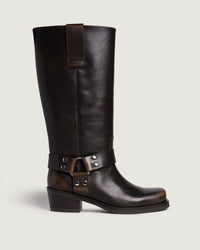 Texas Boot - Leather | Coffee