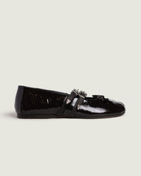 Vita Ballerina Western - Patent | Brown