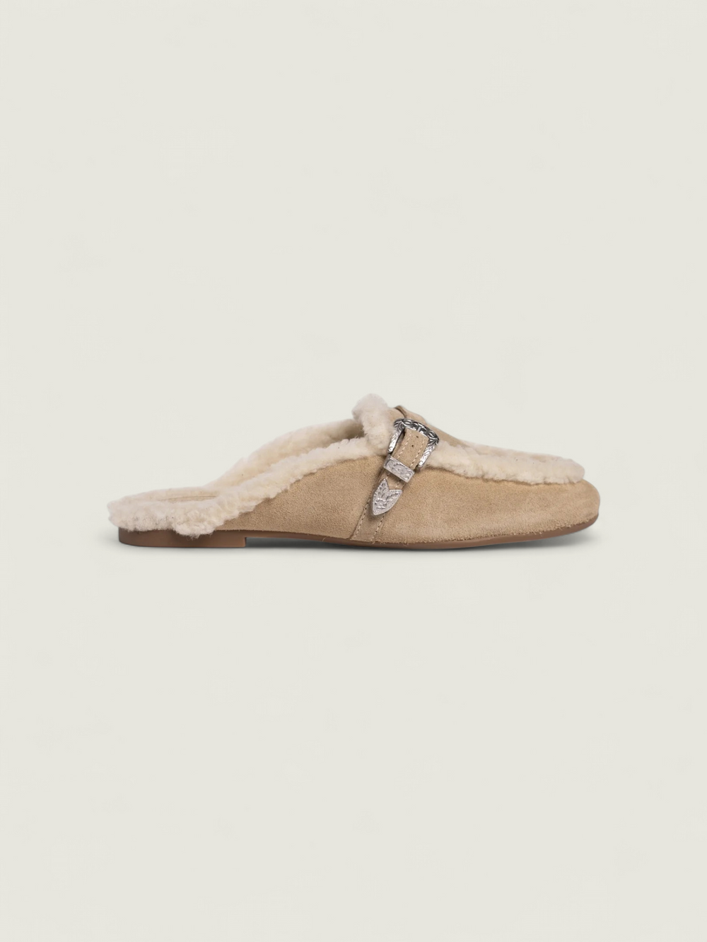 Aspen Mule - Suede | Light taupe